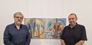 Художниците Янко Янков и Петър Крусев подредиха обща юбилейна изложба във Велико Търново