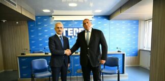 Лидерът на ГЕРБ Бойко Борисов се срещна с министъра на транспорта и инфраструктурата на Турция Абдулкадир Уралоглу