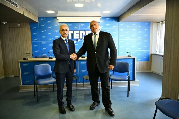 Лидерът на ГЕРБ Бойко Борисов се срещна с министъра на транспорта и инфраструктурата на Турция Абдулкадир Уралоглу