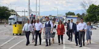 Министърът на вътрешните работи Даниел Митов посети граничния пункт "Кулата – Промахон"