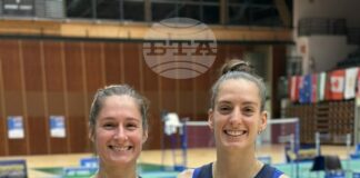 Стефани Стоева и Габриела Стоева станаха шампионки на двойки жени на турнир по бадминтон в Италия