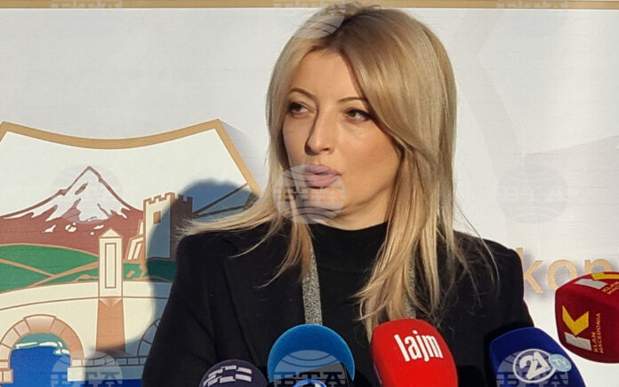 Кметът на Скопие Данела Арсовска