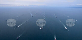 Кораби на руските ВМС участват в учението "Океан-2024" край Владивосток, 10 септември 2024 г.