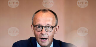 Германският канцлер Фридрих Мерц