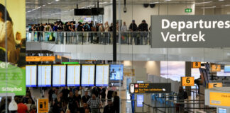 Не се очаква броят на пътниците на "Схипхол" тази година да достигне нивото отпреди пандемията, съобщи операторът на летището