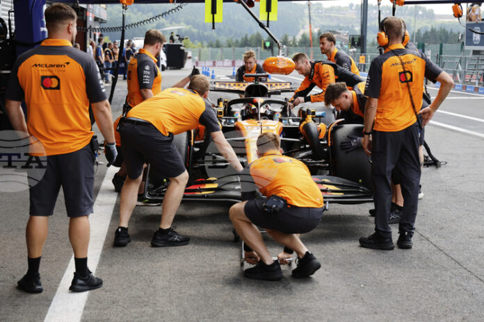 Оскар Пиастри беше най-бърз в свободната тренировка на Формула 1 Оскар Пиастри беше най-бърз в свободната тренировка на Формула 1 в Белгия