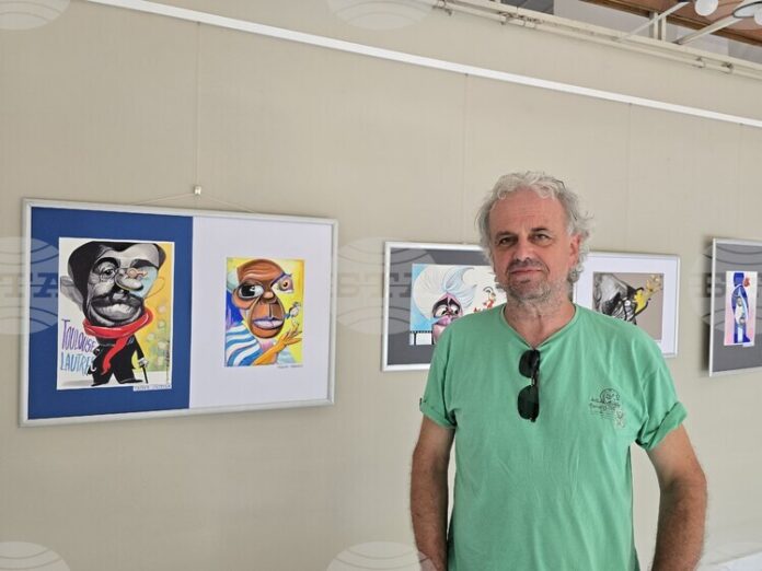 Рисуването на карикатури е като вълшебство, каза в Плевен карикатуристът Ивайло Цветков