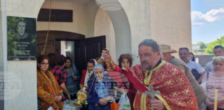 С литургия и водосвет беше отбелязан храмовият празник на църквата „Св. пророк Илия“ в търговищкото село Васил Левски