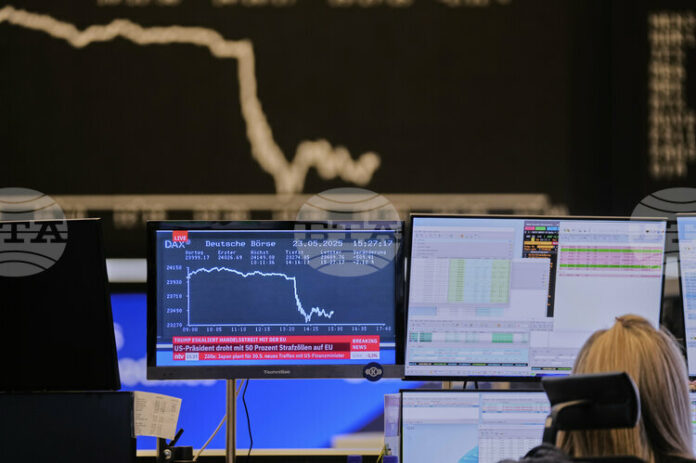 С преобладаващ спад приключи борсовата търговия в Европа