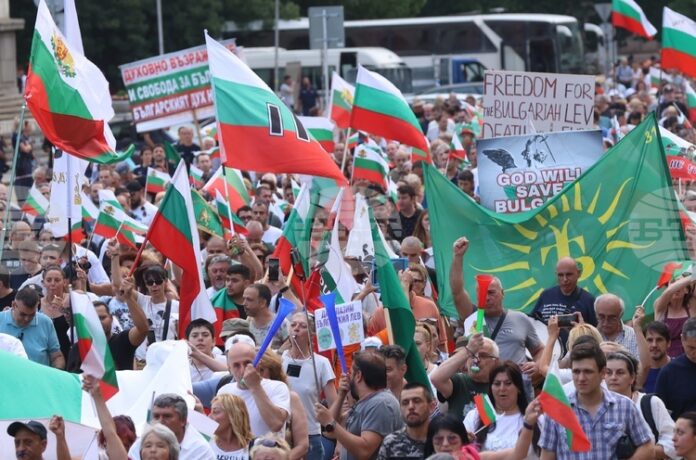 С шествие приключи протестът в защита на българския лев в София