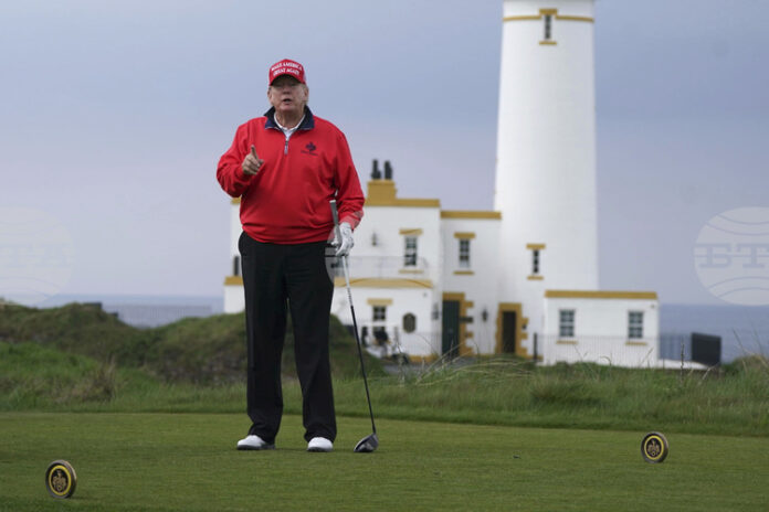 Шотландската полиция се подготвя за възможна визита на Тръмп в Шотландската полиция се подготвя за възможна визита на Тръмп в Шотландия този месец