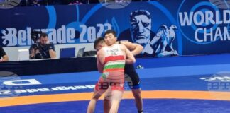 Стоян Кубатов завърши пети на рейтинговия турнир по борба в Будапеща