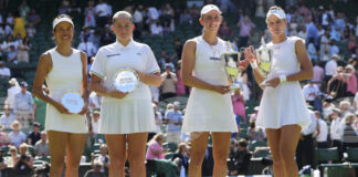 Вероника Кудерметова и Елизе Мертенс спечелиха титлата на "Уимбълдън" при женските двойки