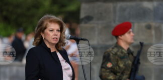 Вицепрезидентът Илияна Йотова връчи националната литературна награда „Иван Вазов“ на писателя Христо Славов