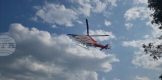 Жената, пострадала в Пирин, е транспортирана с медицинския хеликоптер, съобщиха от ПСС