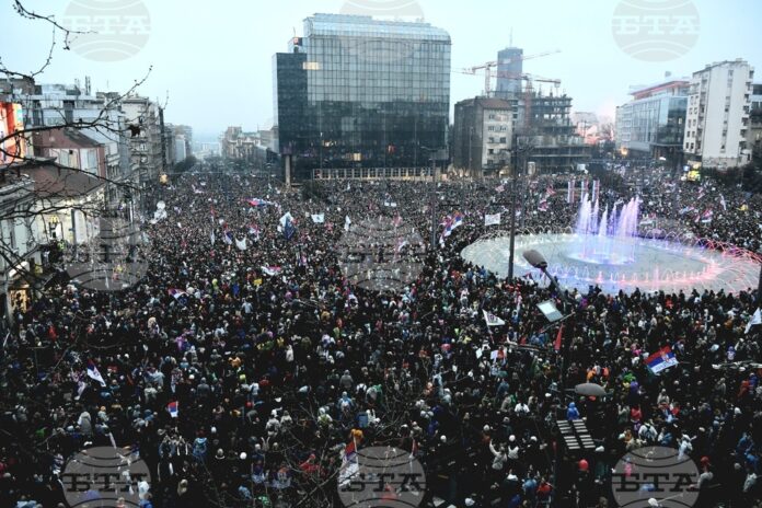 Протестите в Белград (15 март 2025)