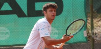 Александър Василев загуби спора за титлата на сингъл на турнира по тенис от ITF в София