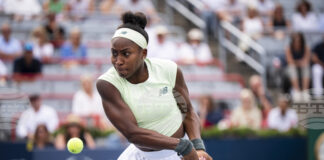 Американката Коко Гоф направи 14 двойни грешки, но надигра Вероника Кудерметова на тенис турнира в Монреал