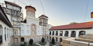 Въпреки войната: Продължава строителството на грандиозен български православен храм в Украйна Български храм в Украйна