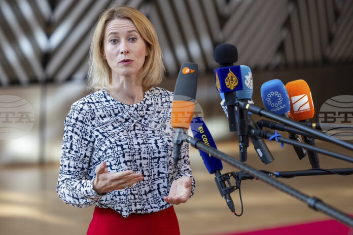 ДОПЪЛНЕНА
                                                                                                ЕС подготвя 19-и пакет санкции срещу Русия, заяви Кая Калас