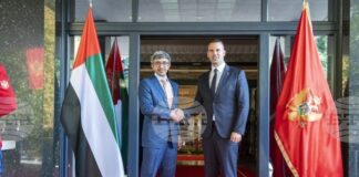 МИНА: Премиерът на Черна гора и външният министър на ОАЕ обсъдиха необходимостта от модернизация на черногорските летища