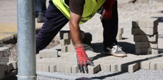 Над 56 720 кв.м тротоари са обновени в София до края на юли