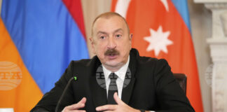 Президентът на Азербайджан Илхам Алиев осъди руските удари по азербайджански петролни и газови съоръжения в Украйна