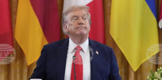 РАЗШИРЕНА
                                                                                                Тръмп заяви, че няма да изпраща американски войски в Украйна и смята, че може да бъде организирана среща Путин-Зеленски