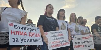 С минута мълчание граждани почетоха паметта на загиналите по пътищата на протестна демонстрация в столицата
