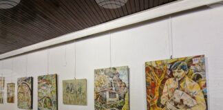 Съвместна художествена изложба "Рамката" е експонирана в Клуба на дейците на културата в Смолян