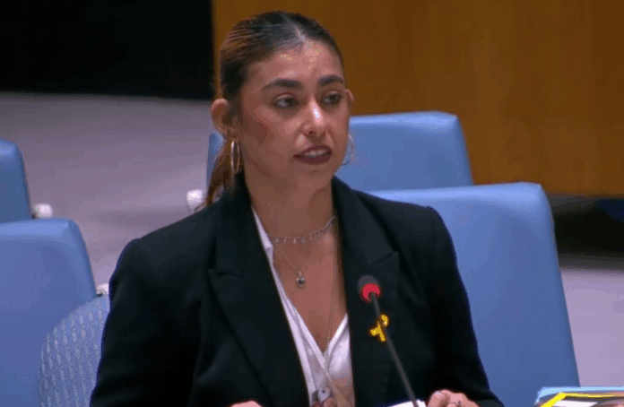 Илана Грицевски пред Съвета за сигурност на ООН