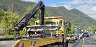 Възстановено е движението на пътя Монтана – Враца след катастрофа, станала тази сутрин, в която загина турски гражданин