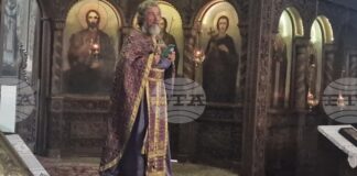 За взаимното опрощение говори в проповедта си пред миряните архиерейският наместник на Търговищка духовна околия отец Славчо Проданов