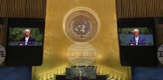 Антонио Коща пред Общото събрание на ООН: От Украйна до Близкия изток – мирът изисква колективна отговорност Председателят на Европейския съвет Антонио Коща на трибуната на ООН