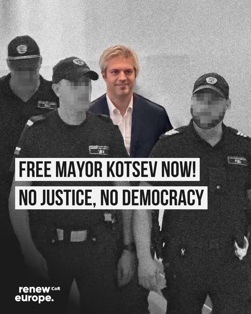 СподелиГрупата на Обнови Европа настоява Благомир Коцев да бъде освободен