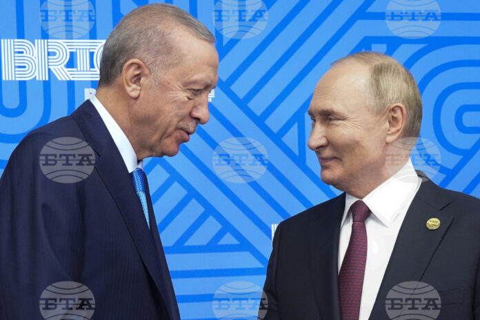 Ердоган разговаря с Путин в Китай