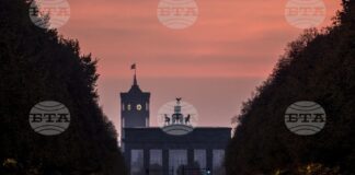 Бранденбургската врата в Берлин.