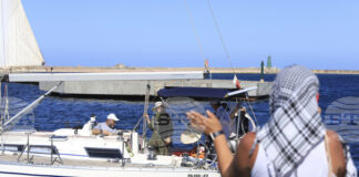 АНСА: Флотилията „Глобал Сумуд“ ще достигне опасната зона в близост до бреговете на Израел