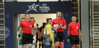 Българските съдии по футзал отново се представиха на най-високо ниво в Шампионската лига на Европа и получиха високи оценки от УЕФА