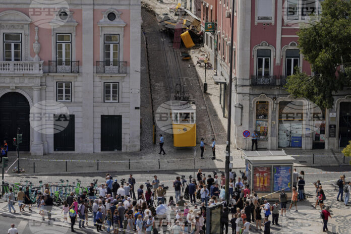 дерайлирането на фуникуляр в Лисабон