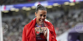 Дитаджи Камбунджи взе златото на 100 метра с препятствия, Джорди Биймиш ликува на 3000 метра стипълчейз, а Камрин Роджърс доминира в хвърлянето на чук в Токио