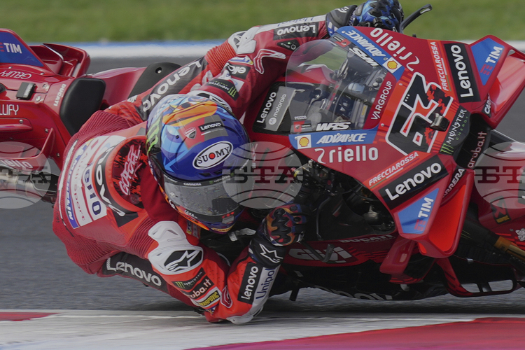 СподелиФранческо Баная Италия Ducati Lenovo потвърди статуса си на най бързия