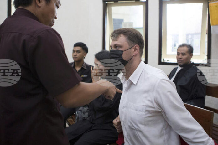 Индонезийски съд осъди украинец на доживотен затвор за производство на наркотици в Бали