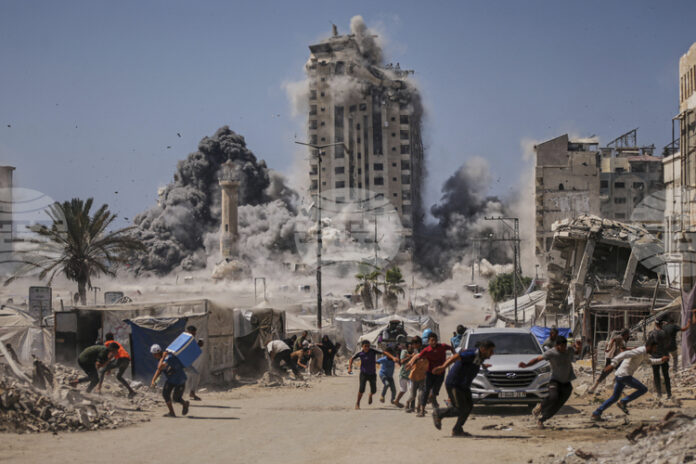 Израелски военен говорител издаде предупреждение за евакуация на жителите на сграда в град Газа; летище „Рамон“ в Южен Израел възобнови работа