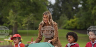 Кралица Камила и принцеса Кейт разведоха първата дама на САЩ в замъка Уиндзор през втория ден от държавната визита на Доналд Тръмп