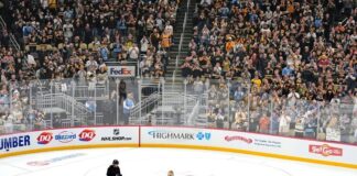 Марк-Андре Флюри се оттегли от хокея с победа на Питсбърг в контролна среща