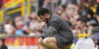 Мениджърът на Манчестър Юнайтед Рубен Аморим настоява, че все още има подкрепата на ръководството