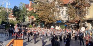 Музиканти с пагони от три държави се събраха във Велико Търново за участие в 18-ия Международен фестивал на военните духови оркестри
