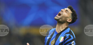 Нападателят на Интер Тареми се присъединява към Олимпиакос