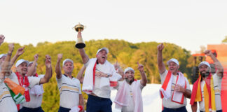 Отборът на Европа защити титлата си на "Райдър Къп", след като удържа завръщането на американския тим